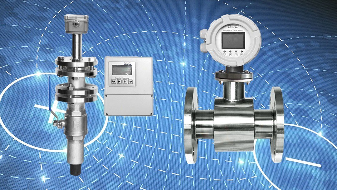Magnetic flow meter installation demo article