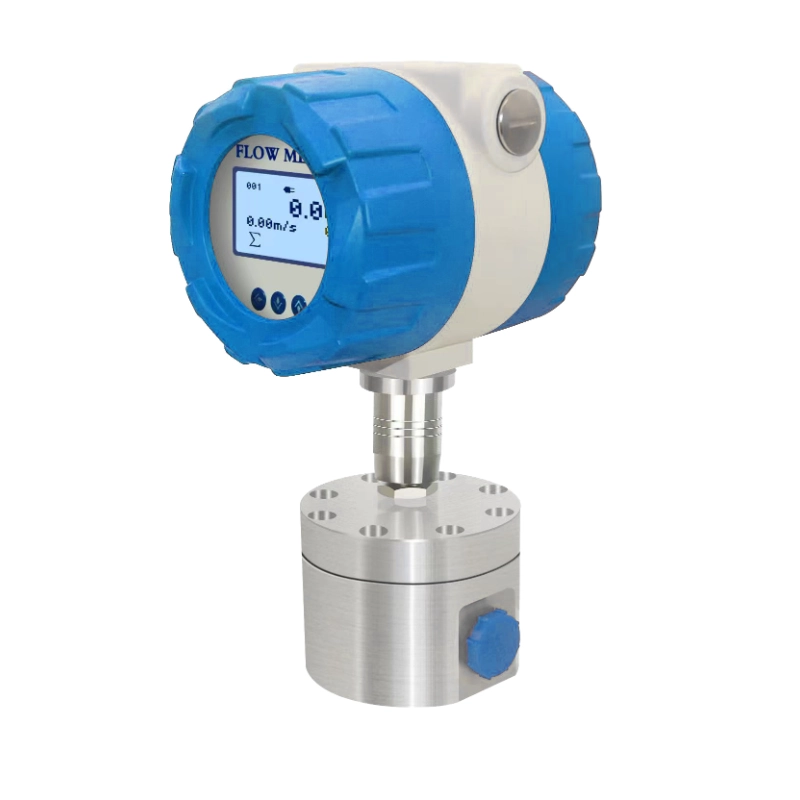 GF Series gear flow meter front view